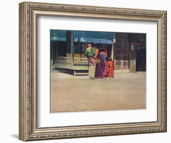 'A Family Group', c1887, (1901)-Mortimer L Menpes-Framed Giclee Print