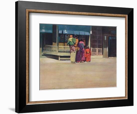 'A Family Group', c1887, (1901)-Mortimer L Menpes-Framed Giclee Print