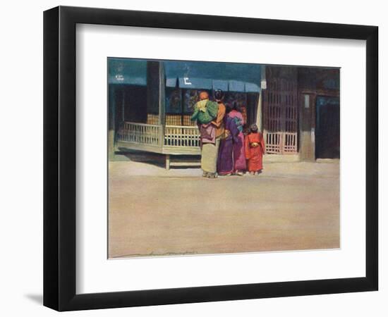 'A Family Group', c1887, (1901)-Mortimer L Menpes-Framed Giclee Print