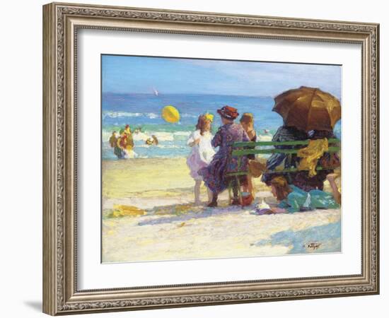 A Family Outing-Edward Henry Potthast-Framed Giclee Print