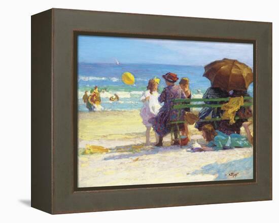 A Family Outing-Edward Henry Potthast-Framed Premier Image Canvas