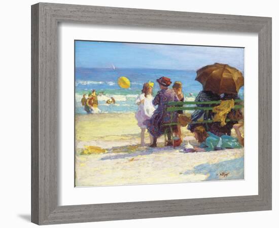 A Family Outing-Edward Henry Potthast-Framed Giclee Print