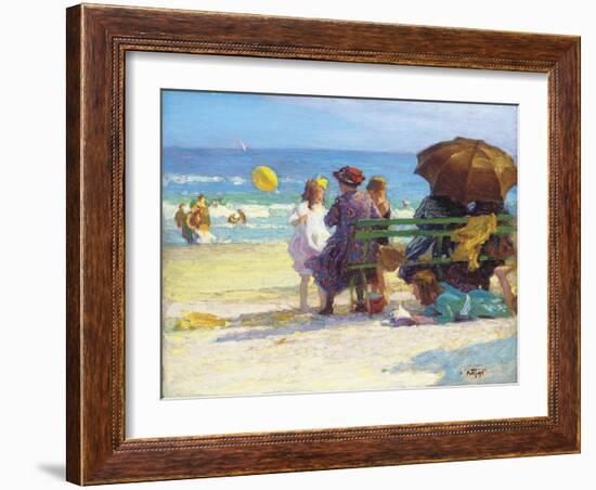 A Family Outing-Edward Henry Potthast-Framed Giclee Print