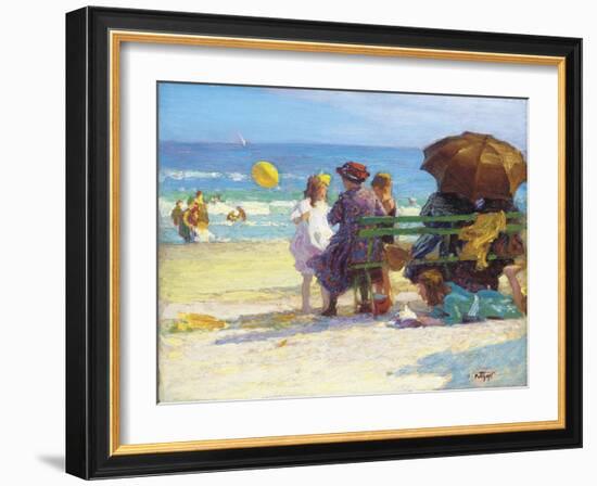 A Family Outing-Edward Henry Potthast-Framed Giclee Print