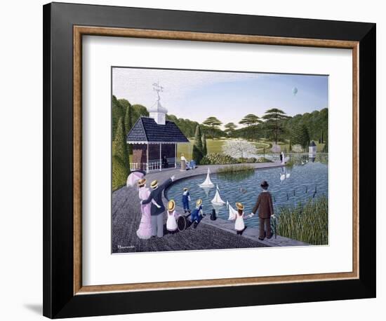 A Family Outing-Peter Szumowski-Framed Giclee Print