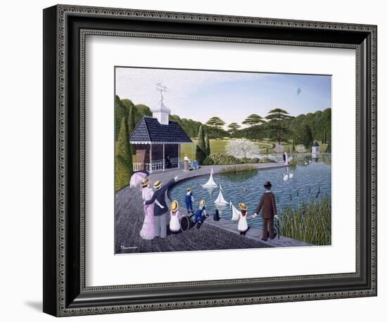 A Family Outing-Peter Szumowski-Framed Giclee Print