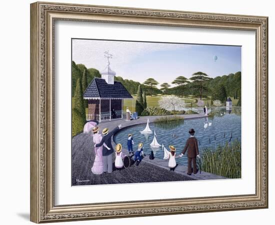 A Family Outing-Peter Szumowski-Framed Giclee Print