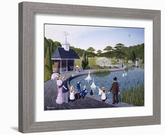 A Family Outing-Peter Szumowski-Framed Giclee Print