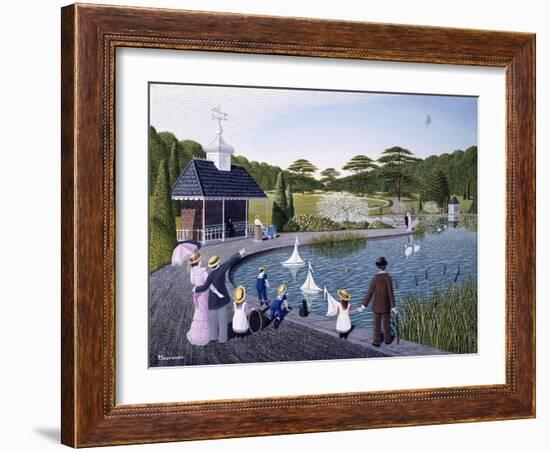 A Family Outing-Peter Szumowski-Framed Giclee Print