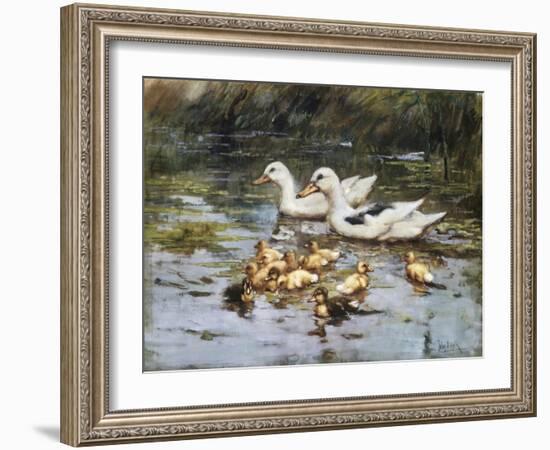 A Family Outing-John Frederick Hulk-Framed Giclee Print