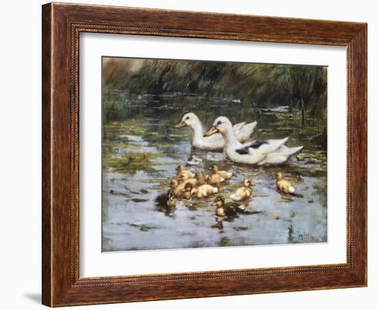 A Family Outing-John Frederick Hulk-Framed Giclee Print