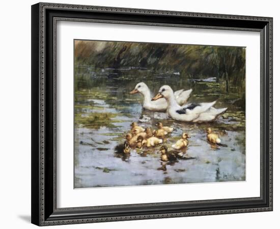 A Family Outing-John Frederick Hulk-Framed Giclee Print