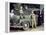 A Family Poses on and around their Plymouth Automobile, Ca. 1953-null-Framed Premier Image Canvas