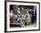 A Family Poses on and around their Plymouth Automobile, Ca. 1953-null-Framed Photographic Print