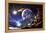 A Fanciful Depiction of the Big Bang Theory-null-Framed Stretched Canvas