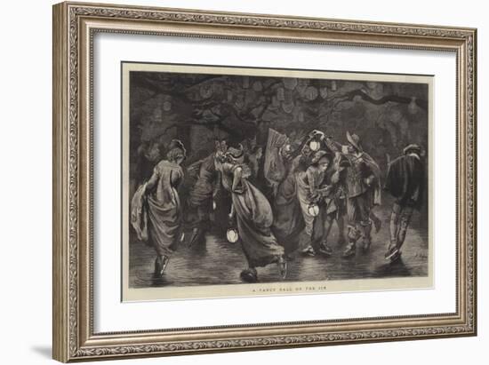 A Fancy Ball on the Ice-Arthur Hopkins-Framed Giclee Print