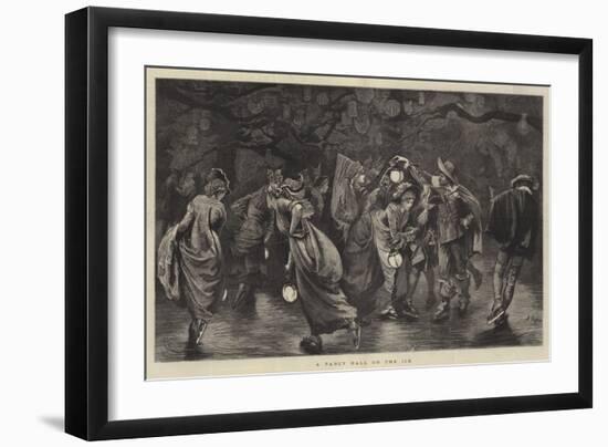 A Fancy Ball on the Ice-Arthur Hopkins-Framed Giclee Print