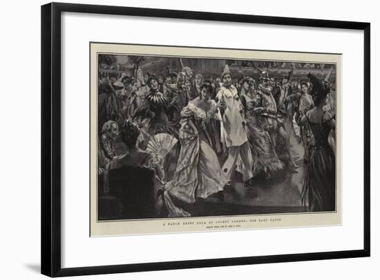 A Fancy Dress Ball at Covent Garden, the Barn Dance-null-Framed Giclee Print