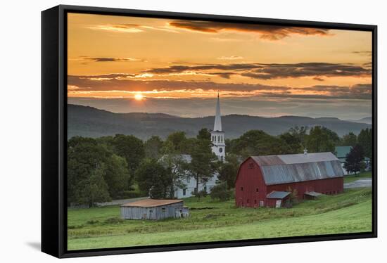 A Farm and A Prayer-Michael Blanchette Photography-Framed Stretched Canvas