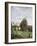 A Farm in Dardagny-Jean-Baptiste-Camille Corot-Framed Giclee Print