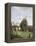 A Farm in Dardagny-Jean-Baptiste-Camille Corot-Framed Premier Image Canvas