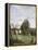 A Farm in Dardagny-Jean-Baptiste-Camille Corot-Framed Premier Image Canvas