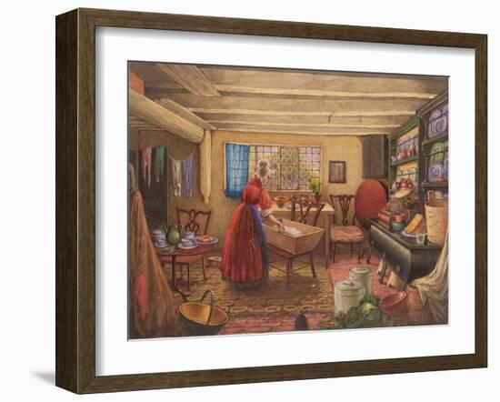 A Farm Kitchen at Clifton-Mary Ellen Best-Framed Giclee Print