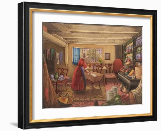 A Farm Kitchen at Clifton-Mary Ellen Best-Framed Giclee Print