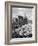 A Farmer Building a Hut in Which to Store Corn-null-Framed Photographic Print