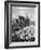 A Farmer Building a Hut in Which to Store Corn-null-Framed Photographic Print