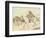 A Farmer Went Trotting Upon His Grey Mare-Randolph Caldecott-Framed Giclee Print