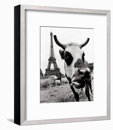 A Farmers Demonstration in Paris-Elise Hardy-Framed Art Print