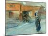 A Farmstead, Bingsjo-Carl Larsson-Mounted Giclee Print