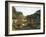 A Farmyard in Normandy-Claude Monet-Framed Art Print