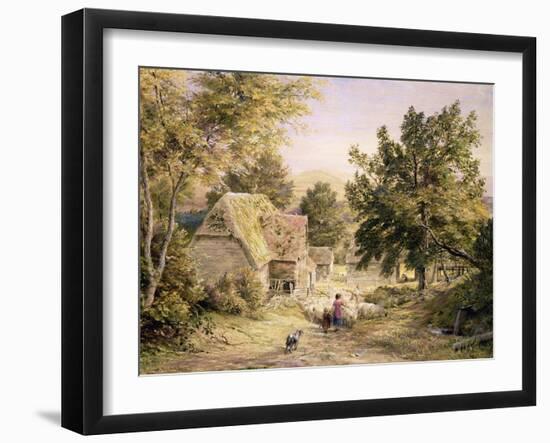 A Farmyard Near Princes Risborough, 1845/6-Samuel Palmer-Framed Giclee Print