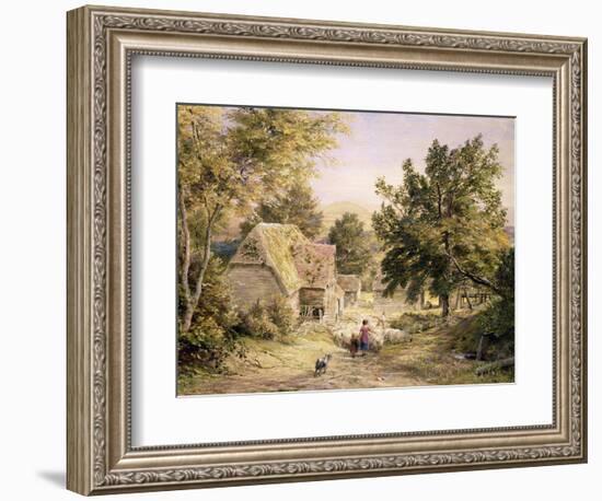 A Farmyard Near Princes Risborough, 1845/6-Samuel Palmer-Framed Giclee Print