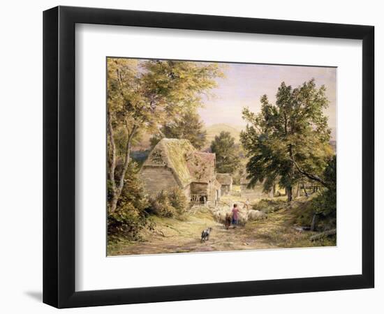 A Farmyard Near Princes Risborough, 1845/6-Samuel Palmer-Framed Giclee Print