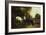 A Farmyard Scene-John Frederick Herring Jnr-Framed Giclee Print