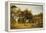 A Farmyard with Horses and Ponies, Berkshire-John Frederick Herring I-Framed Premier Image Canvas