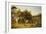 A Farmyard with Horses and Ponies, Berkshire-John Frederick Herring I-Framed Giclee Print