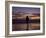 A Father and Son Enjoy Sunset by a Beach-null-Framed Photographic Print