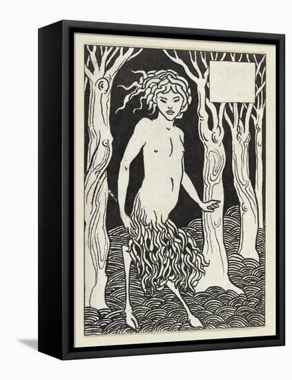 A Faun-Aubrey Beardsley-Framed Premier Image Canvas