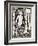 A Faun-Aubrey Beardsley-Framed Giclee Print