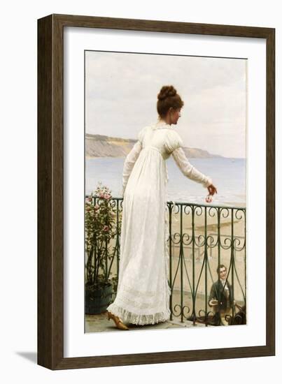 A Favour, 1898-Edmund Blair Leighton-Framed Giclee Print