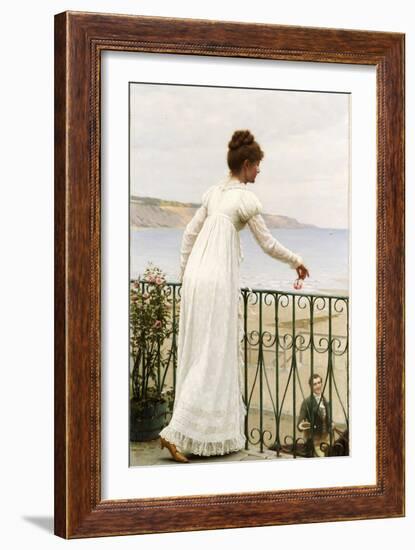 A Favour, 1898-Edmund Blair Leighton-Framed Giclee Print