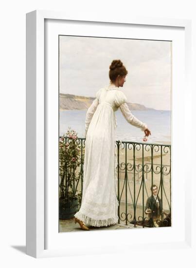 A Favour, 1898-Edmund Blair Leighton-Framed Giclee Print