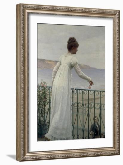 A Favour, 1898-Edmund Blair Leighton-Framed Giclee Print