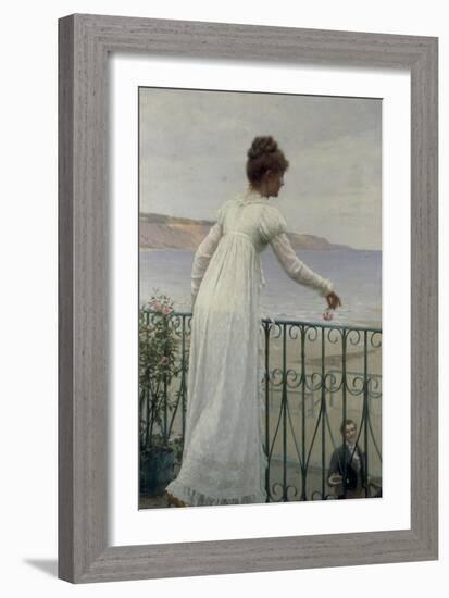 A Favour, 1898-Edmund Blair Leighton-Framed Giclee Print