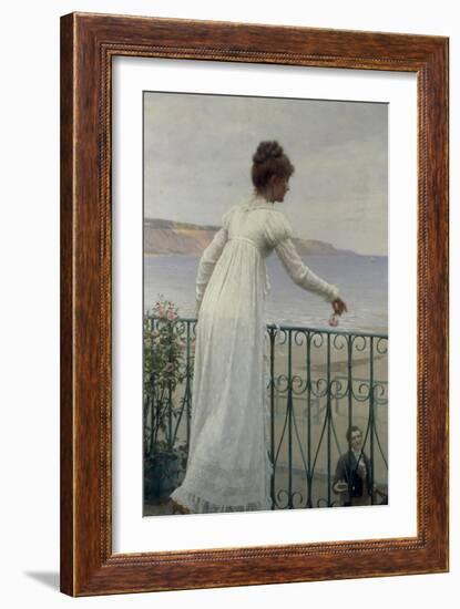 A Favour, 1898-Edmund Blair Leighton-Framed Giclee Print