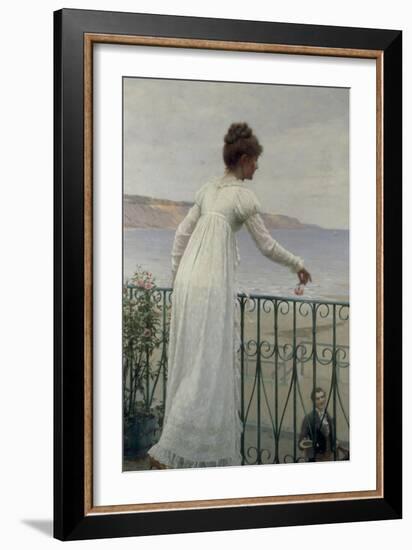 A Favour, 1898-Edmund Blair Leighton-Framed Giclee Print